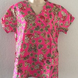 Beverly Hills Uniforms Scrub Top